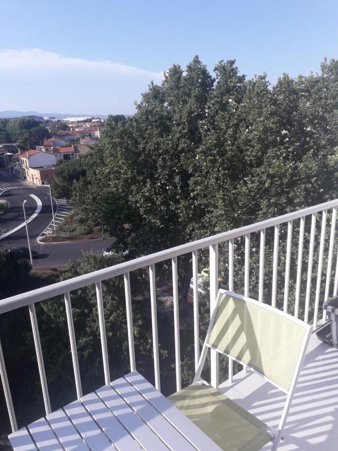 Residence d'Anjou - Grand studio avec balcon et parking privatif Perpignan Extérieur photo